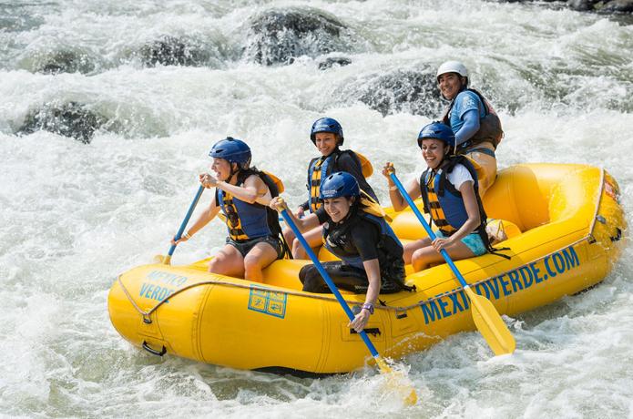 Tour en Jalcomulco, rafting y tirolesa