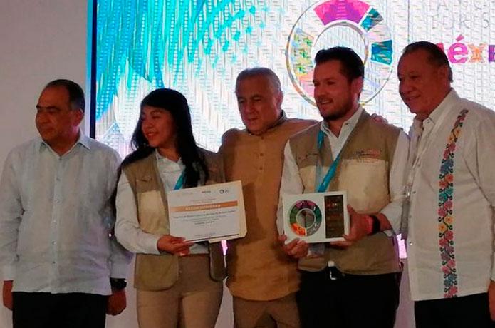 Tour operadora turística Veracruzana, recibe Premio Nacional a la Diversificación del Producto Turístico Mexicano 2019 en la categoría Turismo Cultural.
