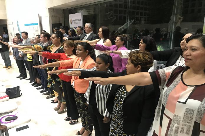 Rinde Protesta la Mesa Directiva 2019-2022 de la Asociación Veracruzana de Tour Operadores A. C